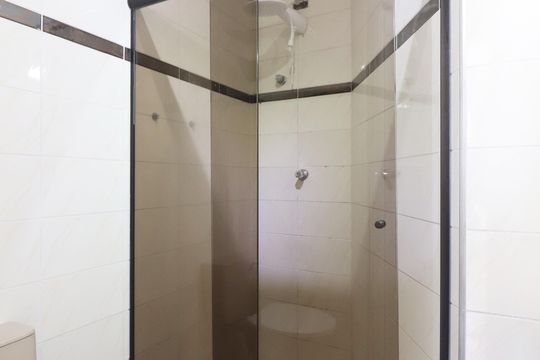 Banheiro Social de apartamento para alugar com 3 quartos, 90m² em Rudge Ramos, São Bernardo do Campo