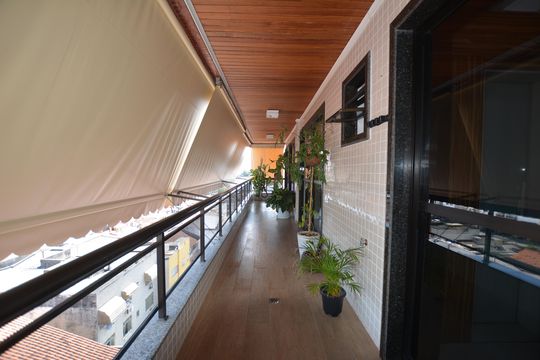 Varanda da Sala de apartamento à venda com 4 quartos, 300m² em Vila Valqueire, Rio de Janeiro