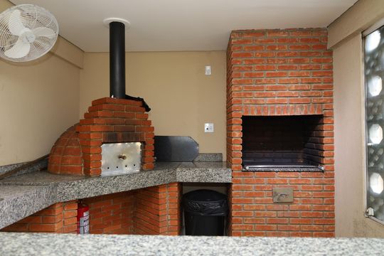Área comum - Churrasqueira de apartamento para alugar com 2 quartos, 52m² em Vila Santana, São Paulo