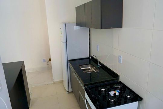 Cozinha de apartamento para alugar com 2 quartos, 46m² em Jardim do Triunfo, Guarulhos