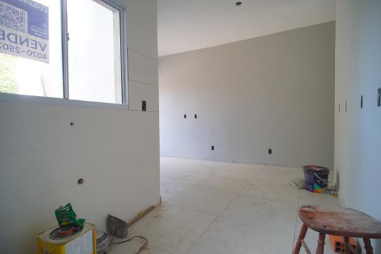 Cozinha de casa à venda com 2 quartos, 48m² em São Borja, São Leopoldo