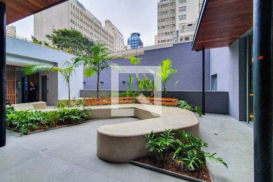Área comum de apartamento à venda com 1 quarto, 37m² em Vila Mariana, São Paulo