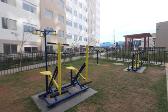 Área comum - Fitness de apartamento para alugar com 2 quartos, 32m² em Parque São Lourenço, São Paulo