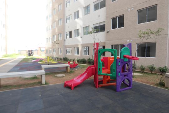 Área comum - Playground de apartamento para alugar com 2 quartos, 32m² em Parque São Lourenço, São Paulo