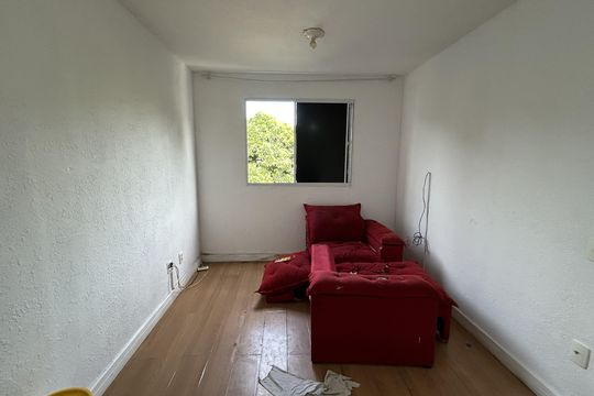 Sala de apartamento para alugar com 2 quartos, 44m² em Cavalcanti, Rio de Janeiro