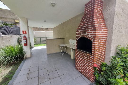 Área comum - Churrasqueira de apartamento para alugar com 2 quartos, 44m² em Cavalcanti, Rio de Janeiro