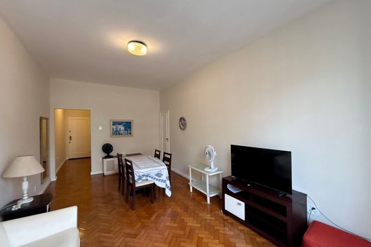 Sala de apartamento para alugar com 3 quartos, 105m² em Copacabana, Rio de Janeiro