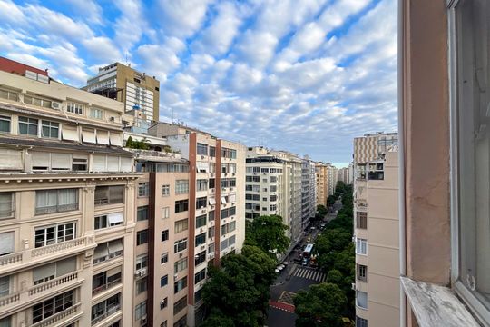 Quarto 1 - vista de apartamento para alugar com 3 quartos, 105m² em Copacabana, Rio de Janeiro