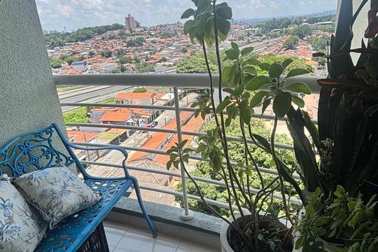 Varanda de apartamento à venda com 3 quartos, 120m² em Vila Mangalot, São Paulo