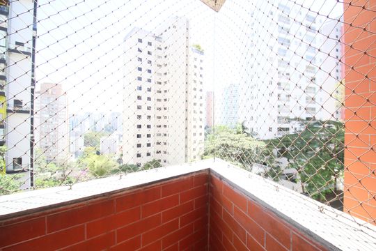 Varanda Suíte  de apartamento à venda com 3 quartos, 105m² em Vila Andrade, São Paulo