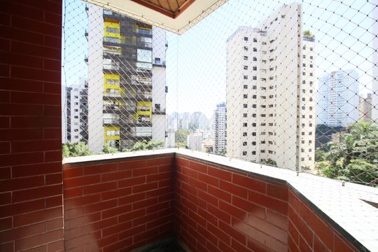 Varanda de apartamento à venda com 3 quartos, 105m² em Vila Andrade, São Paulo