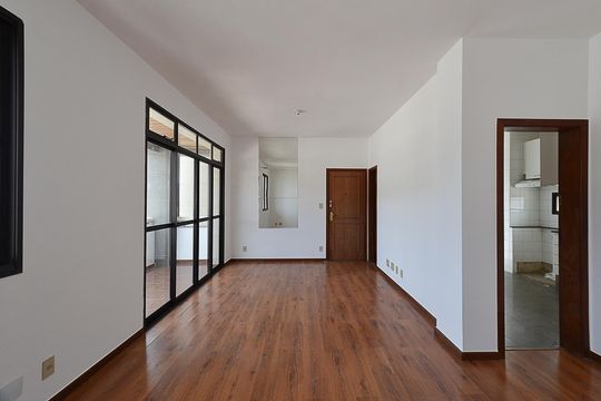 Sala Ambientes de apartamento para alugar com 4 quartos, 121m² em Serra, Belo Horizonte