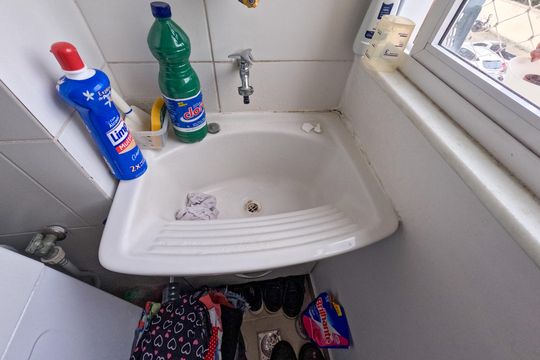 Área de Serviço de casa de condomínio à venda com 2 quartos, 48m² em Vicente de Carvalho, Rio de Janeiro