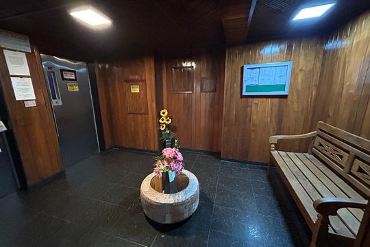 Hall de entrada de apartamento para alugar com 1 quarto, 35m² em Pavuna, Nilópolis