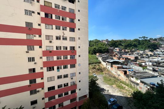 Vista da Sala de apartamento para alugar com 1 quarto, 35m² em Pavuna, Nilópolis