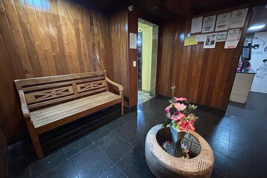 Hall de entrada de apartamento para alugar com 1 quarto, 35m² em Pavuna, Nilópolis