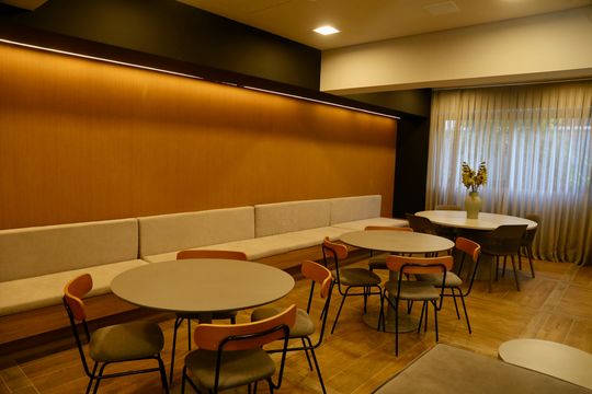 Área comum de kitnet/studio à venda com 1 quarto, 24m² em Vila Cordeiro, São Paulo
