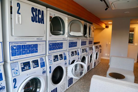 Área comum de kitnet/studio à venda com 1 quarto, 24m² em Vila Cordeiro, São Paulo