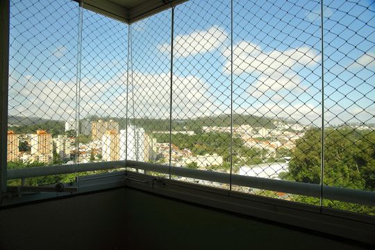 Varanda da Sala  de apartamento para alugar com 2 quartos, 52m² em Jd N Sra de Fatima, São Bernardo do Campo