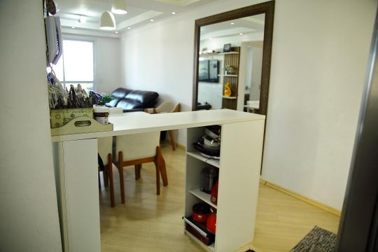 Cozinha  de apartamento para alugar com 2 quartos, 52m² em Jd N Sra de Fatima, São Bernardo do Campo