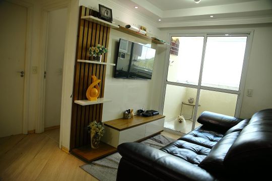Sala de apartamento para alugar com 2 quartos, 52m² em Jd N Sra de Fatima, São Bernardo do Campo