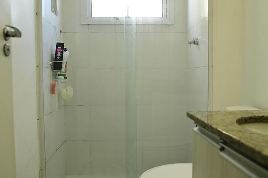 Banheiro  de apartamento para alugar com 2 quartos, 52m² em Jd N Sra de Fatima, São Bernardo do Campo