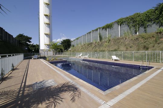 Área comum - Piscina de apartamento para alugar com 2 quartos, 47m² em Taquara, Rio de Janeiro