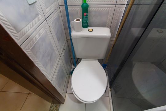 Banheiro de apartamento à venda com 3 quartos, 50m² em Jardim Lajeado, São Paulo