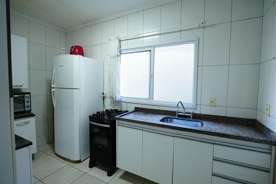 Cozinha de apartamento para alugar com 2 quartos, 172m² em Vila Eldizia, Santo André