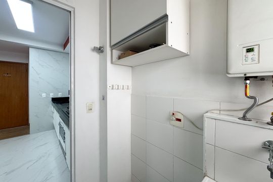 Área de Serviço de apartamento à venda com 3 quartos, 91m² em Vila Lusitania, São Bernardo do Campo