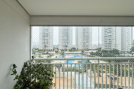 Vista Quarto 1 de apartamento à venda com 3 quartos, 91m² em Vila Lusitania, São Bernardo do Campo