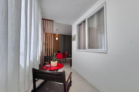 Varanda de apartamento à venda com 2 quartos, 71m² em Recreio dos Bandeirantes, Rio de Janeiro