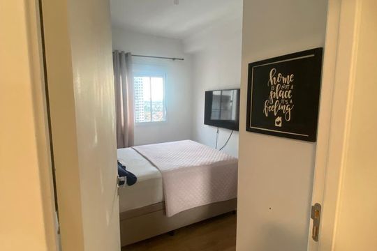 Quarto de apartamento à venda com 2 quartos, 48m² em Padroeira, Osasco