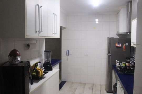 Cozinha de apartamento à venda com 3 quartos, 83m² em Osvaldo Cruz, São Caetano do Sul