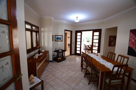 Sala de Jantar de casa de condomínio à venda com 4 quartos, 381m² em Jardim Chapadao, Campinas