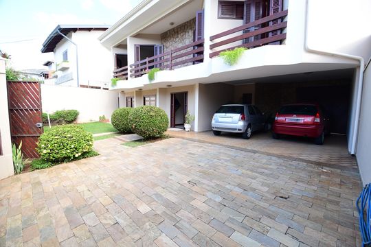Garagem de casa de condomínio à venda com 4 quartos, 381m² em Jardim Chapadao, Campinas