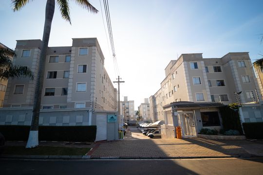 Fachada de apartamento à venda com 2 quartos, 42m² em Loteamento Parque São Martinho, Campinas