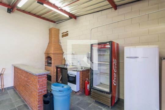 Área comum - Churrasqueira de apartamento para alugar com 2 quartos, 49m² em Cidade São Jorge, Santo André