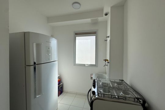 Cozinha de apartamento à venda com 2 quartos, 44m² em Jardim Boa Vista (zona Oeste), Osasco
