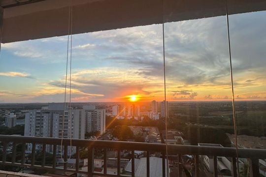 Varanda de apartamento à venda com 3 quartos, 70m² em Fazenda Santa Cândida, Campinas