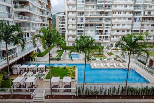 Área comum de apartamento à venda com 2 quartos, 83m² em Recreio dos Bandeirantes, Rio de Janeiro