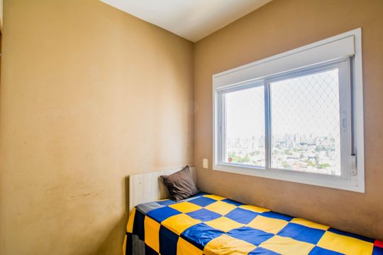 Quarto 2 de apartamento à venda com 3 quartos, 88m² em Vila Homero Thon, Santo André