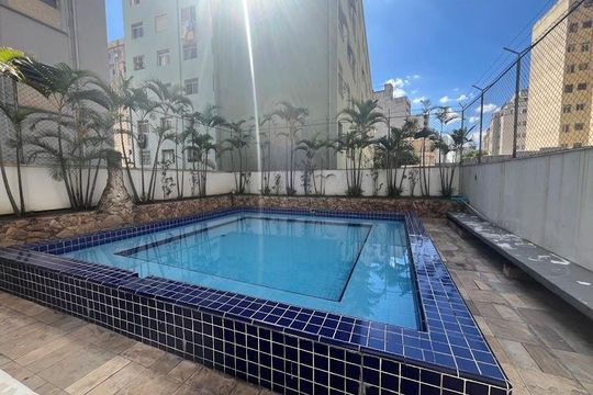 Área externa de apartamento à venda com 3 quartos, 120m² em Vila Buarque, São Paulo