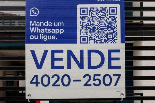 Placa de apartamento à venda com 2 quartos, 45m² em Vila Rosa, São Paulo