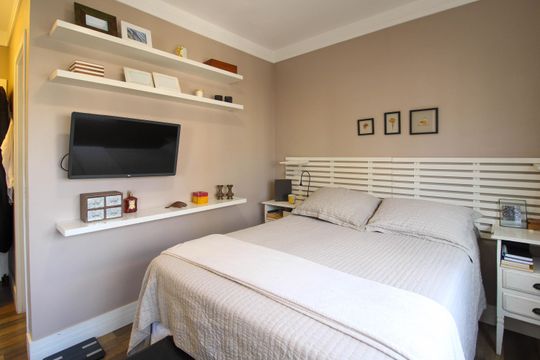 Suíte de apartamento à venda com 3 quartos, 96m² em Morumbi, São Paulo