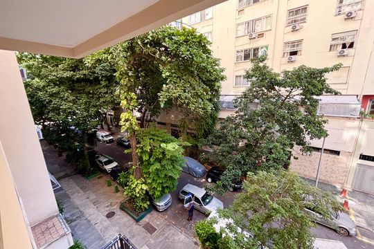 Área comum - vista de apartamento para alugar com 2 quartos, 88m² em Copacabana, Rio de Janeiro