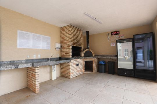 Área comum - Churrasqueira de apartamento para alugar com 2 quartos, 50m² em Parque São Lourenço, São Paulo