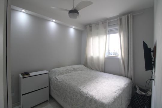 Quarto 1 de apartamento à venda com 2 quartos, 38m² em Jardim Marajoara, São Paulo