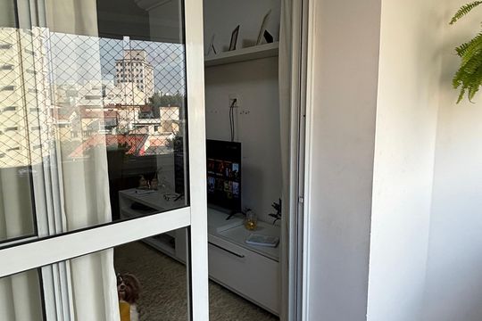 Sala - Sala de Jantar Varanda de apartamento à venda com 3 quartos, 105m² em Jardim Bela Vista, Santo André