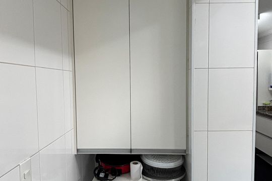 Área de Serviço de apartamento à venda com 3 quartos, 105m² em Jardim Bela Vista, Santo André